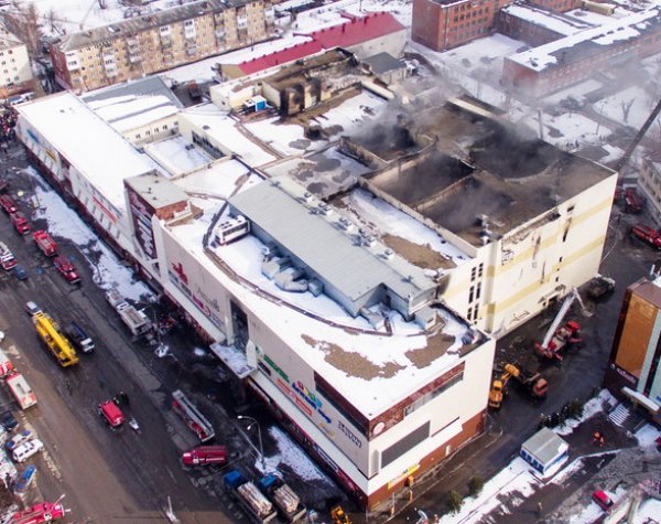"Они были в сауне": опубликована скандальная переписка сотрудников сгоревшего ТЦ в Кемерово