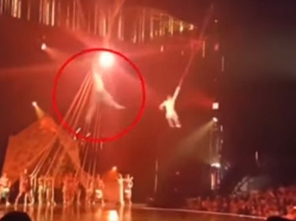 Артист Cirque du Soleil разбился во время представления