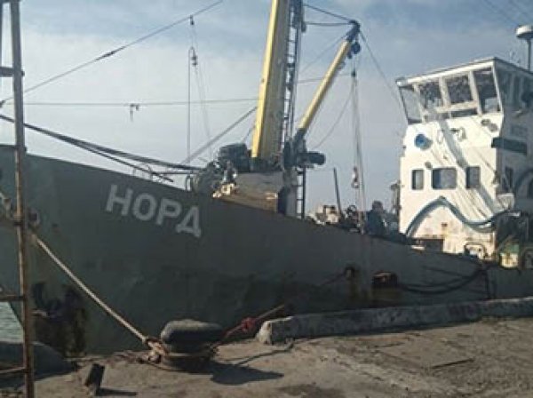 Капитана задержанного Украиной судна "Норд" увезли в неизвестном направлении