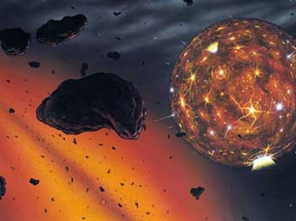 Ученые нашли "космические алмазы" внутри упавших на Землю метеоритов