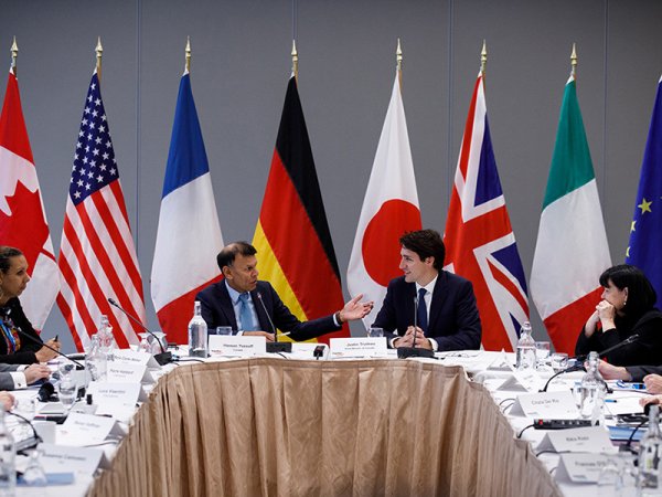 Страны G7 заявили о готовности ужесточить антироссийские санкции