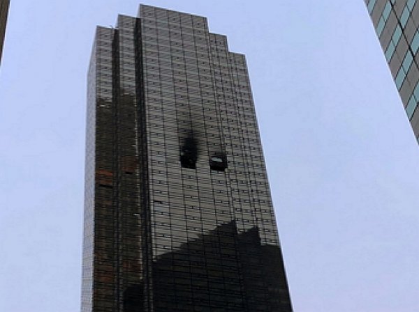 При пожаре в здании Trump Tower в Нью-Йорке погиб человек