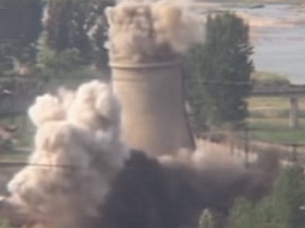 Появилось видео взрыва ядерного полигона Пхунгери в КНДР