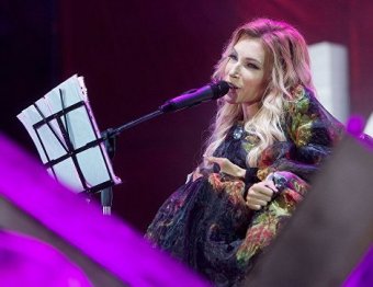 Фото «платья-горы», в котором Самойлова выступит на «Евровидении», появилось в Сети