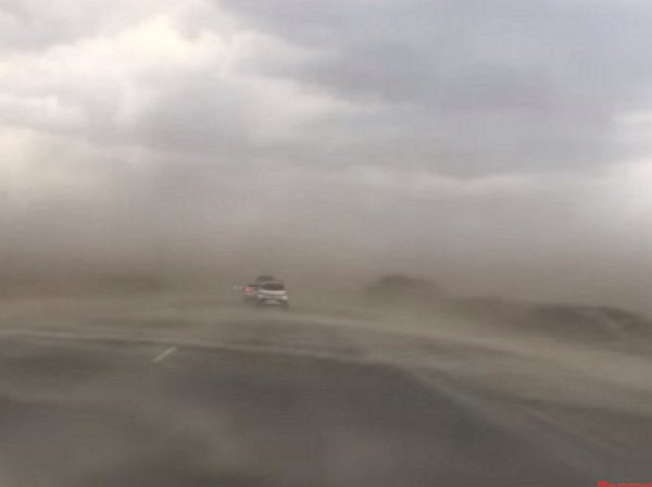 На YouTube появилось видео мощной песчаной бури, накрывшей Тюмень