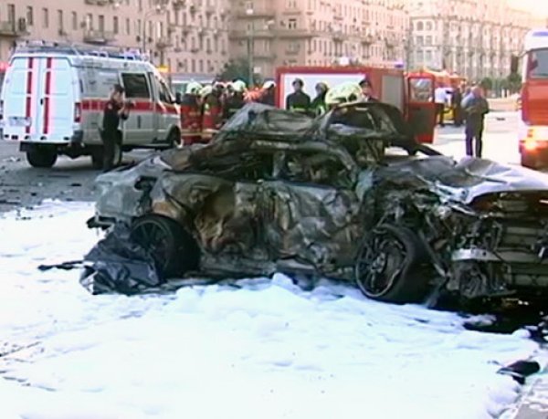 Авария на Кутузовском проспекте в Москве 21 июня 2018: 4 человека погибли (ВИДЕО)