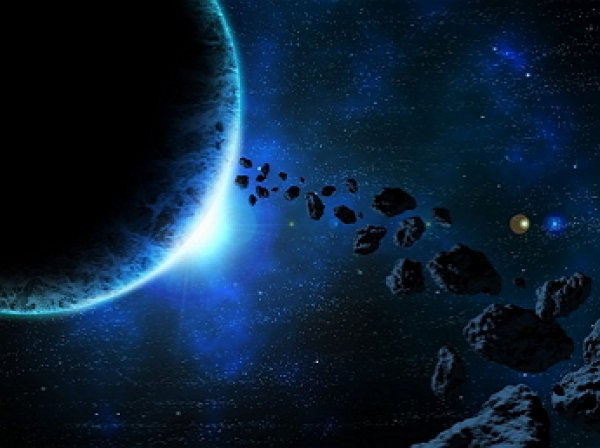 NASA опубликовало видео целого роя астероидов в солнечной системе