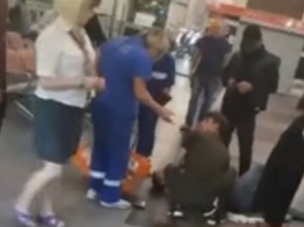 Неизвестный, устроивший резню на Курском вокзале, попал на видео