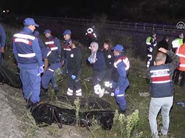 Пассажирский автобус свалился в воду в Турции: 7 человек погибли, 28 ранены