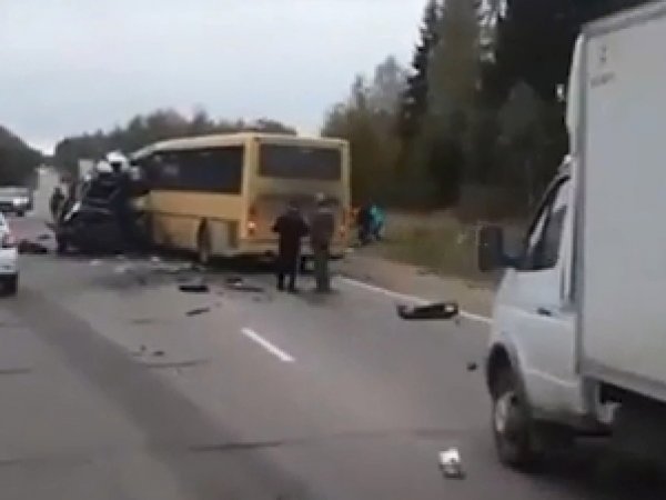 Авария с маршруткой в Тверской области 5 октября унесла жизни 13 человек: опубликовано видео с места ЧП