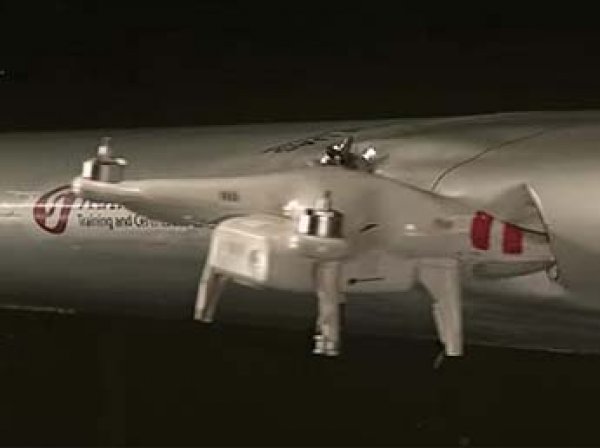 В США впервые беспилотник протаранил самолет