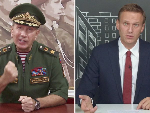 "Самопиар на костях": в Росгвардии назвали ответ Навального Золотову кощунством