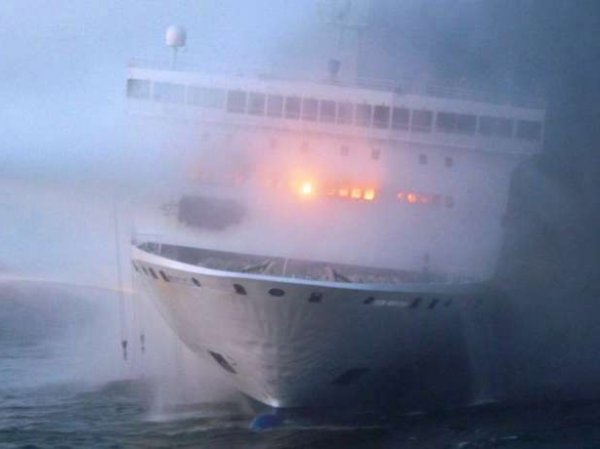 СМИ: в Балтийском море взорвался паром с 335 пассажирами