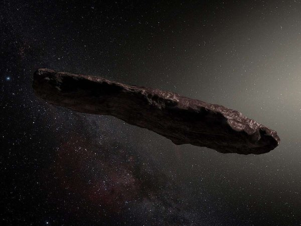 Ученые: "межзвездный астероид" Оумуамуа может являться кораблем пришельцев