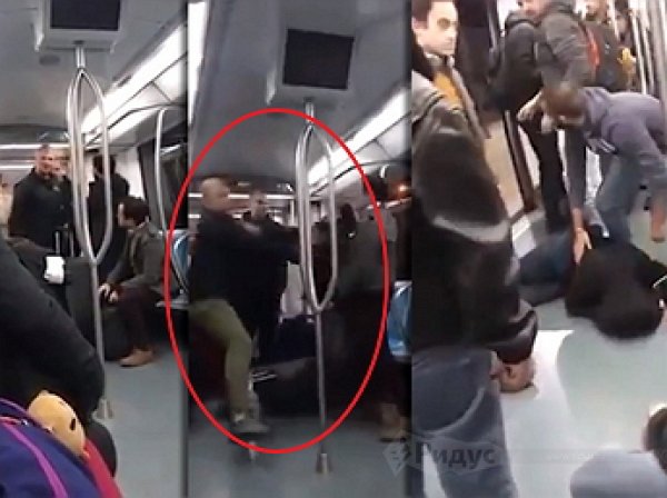 Украинские фашисты избили в метро Рима индуса