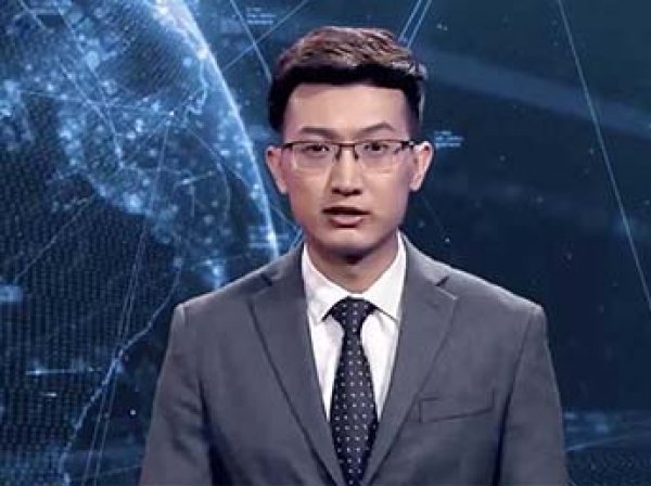 В Китае показали первого в мире киберведущего
