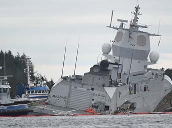 НАТО утопило фрегат за  млн (ФОТО, ВИДЕО)