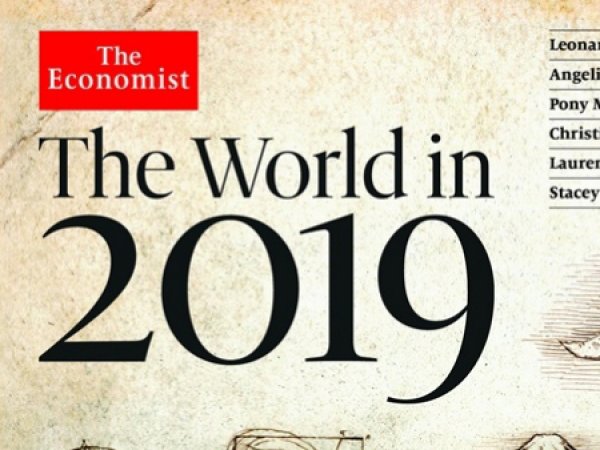 Пророчество Ротшильдов на 2019 год: "расшифрована"  обложка-ребус The Economist