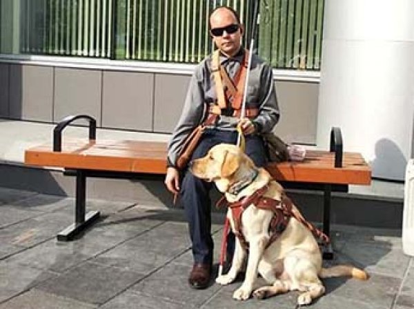 В Екатеринбурге кондуктор угрожал переломать ноги слепому пассажиру из-за безбилетного пса-поводыря