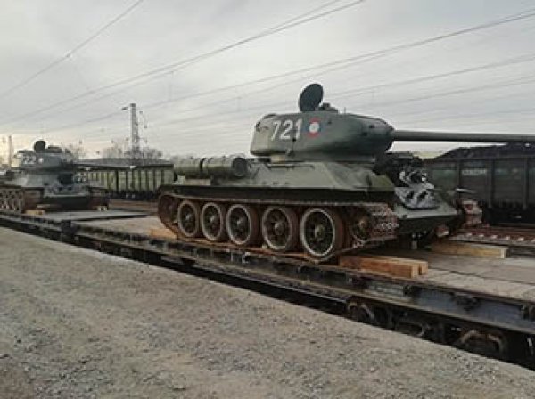 Лаос вернул России тридцать танков Т-34