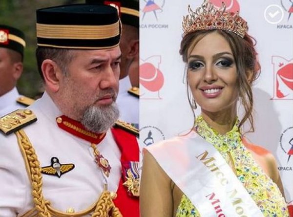 "Королева на час": в Сети глумятся над «Мисс Москва», ставшей женой отрекшегося короля Малайзии