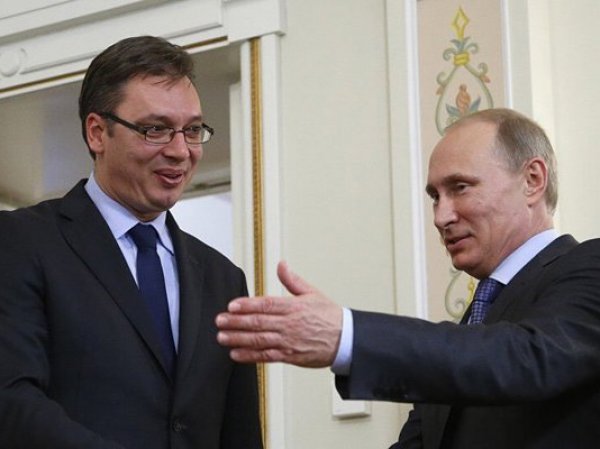На встрече Путина президент Сербии грубо нарушил протокол