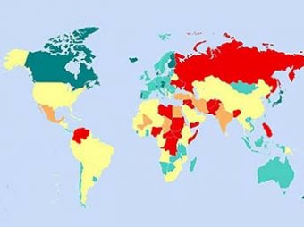 Составлен рейтинг самых безопасных стран мира: России нет даже в сотне