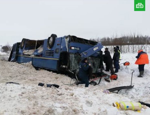 Авария в Калужской области с автобусом с детьми: есть жертвы (ФОТО, ВИДЕО)