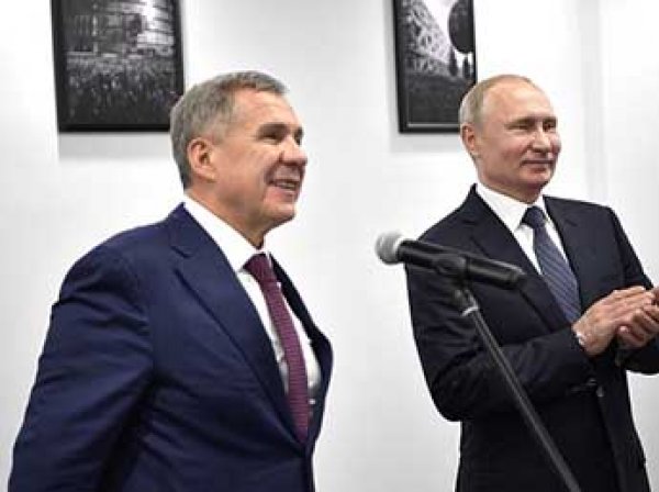 Кремлю пришлось объяснять шутки Путина над главой Татарстана Миннихановым