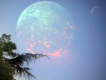 Нибиру ужаснула размерами: астроном-любитель заснял на фото затмившую Луну планету-гигант