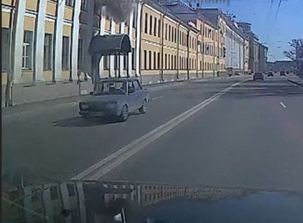 В Сети появилось видео взрыва в военной академии в Санкт-Петербурге