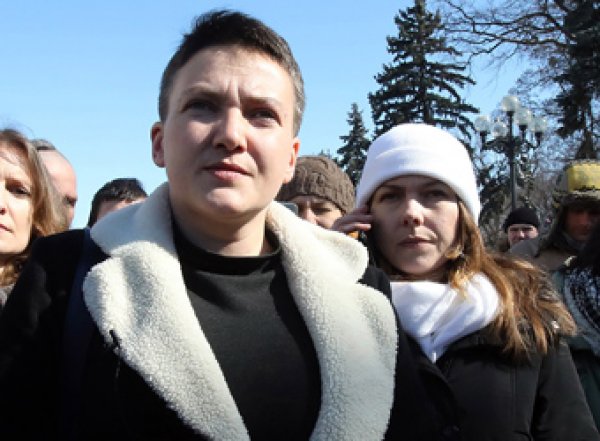 На украине выпустили на волю Надежду Савченко