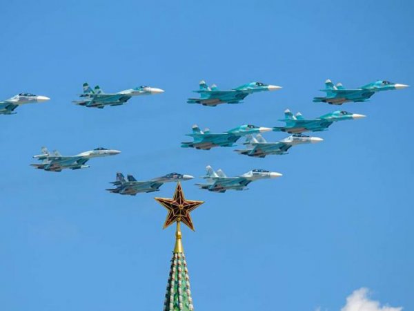 В Москве отменили воздушную часть Парада Победы