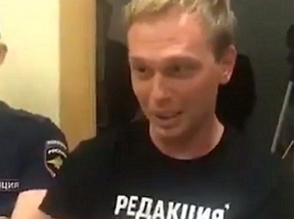 В Сети появилось первое видео с Иваном Голуновым после задержания