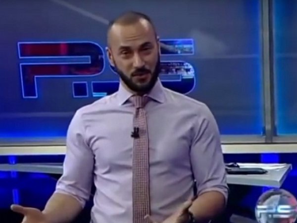 Грузинский телеведущий разразился матом в адрес Путина в прямом эфире