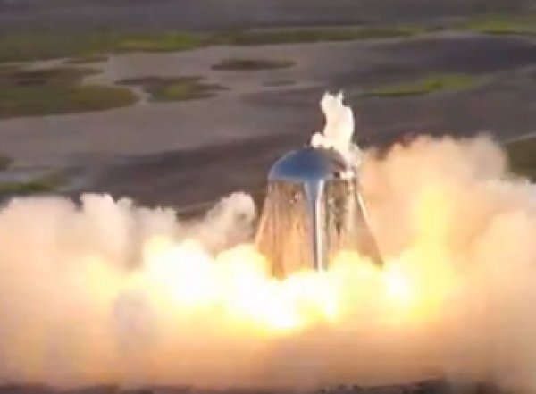 Испытания новой американской ракеты на SpaceX завершились провалом и пожаром (ВИДЕО)