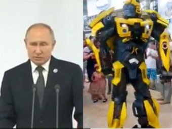 Где-то плачет Мегатрон: новый перфоманс Харламова о Путине и трансформерах взорвал Сеть (ВИДЕО)