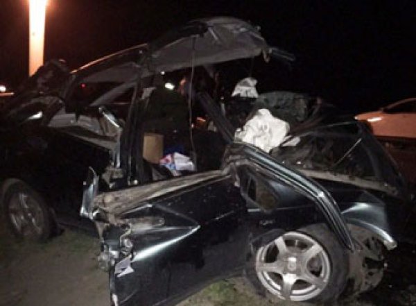 В Туве росгвардеец протаранил машину с детьми: 7 погибших