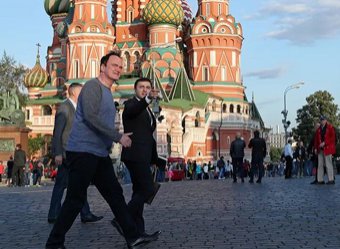 Прибывший в Москву Тарантино отправился в Кремль в компании Мединского