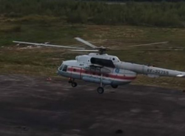 В Саратовской области разбился военный вертолет Ми-8