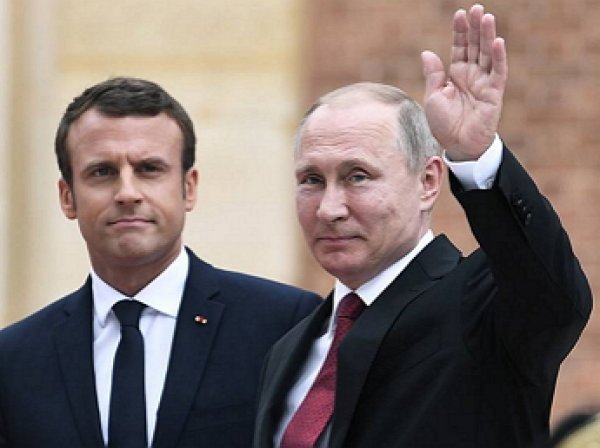 Путин и Макрон по телефону обсудили Сирию и Украину