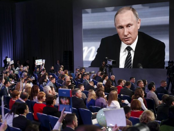 Названа дата проведения большой пресс-конференции Путина