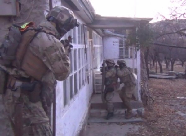 ФСБ показала видео задержания банды «шараповских» в Дагестане