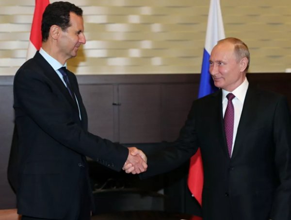 Путин прибыл в Сирию, где встретился с Асадом