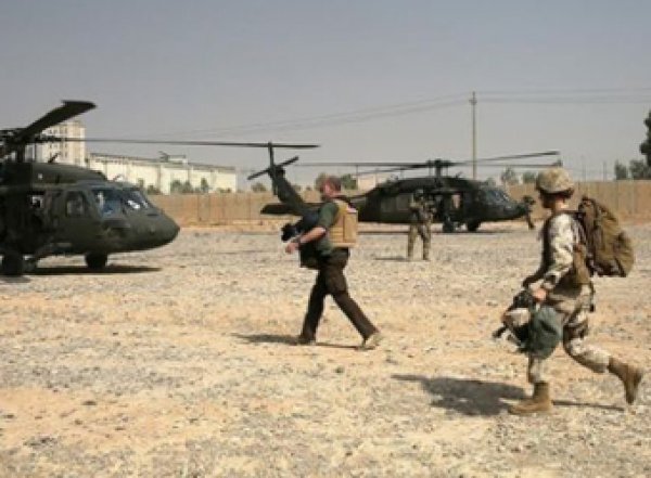Появились фото последствий удара по американской базе в Ираке