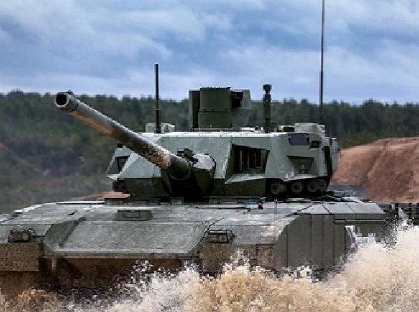 В США показали уничтожение танков "Армата" на видео