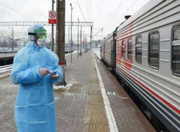 В Брянске вагон отцепили от поезда из-за подозрения на коронавирус