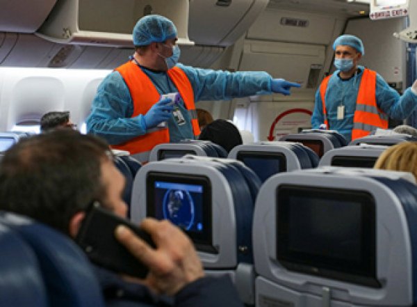 Россия закроет авиасообщение с Италией, ФРГ, Францией и Испанией из-за коронавируса