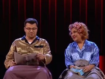 Так он же вялый!: ссора Харламова и Федункив перед 8 марта в Comedy Club попала на видео