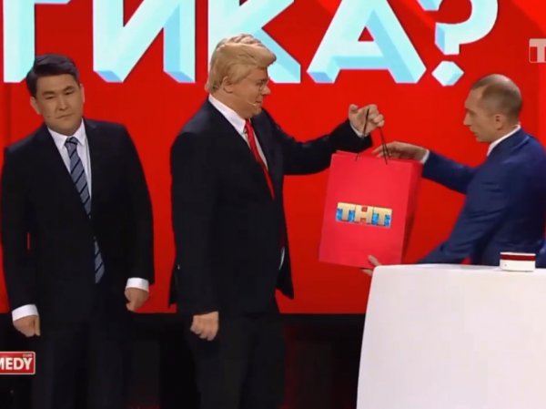 "Прогнулись": пародия Comedy Club на Путина и Трампа в программе "Где логика?" разгневала Сеть (ВИДЕО)